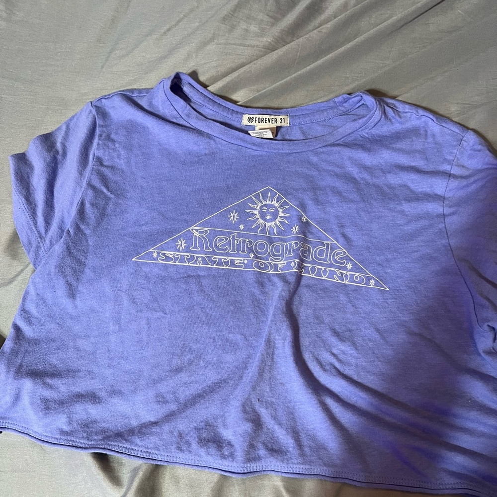 Forever, 21 crop top T-shirt
